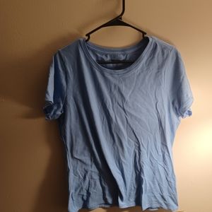 Champion Light Blue T Shirt Size Large